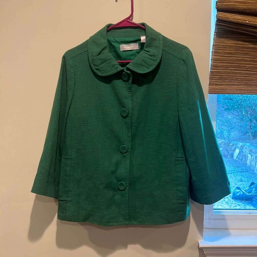 Vintage green Liz Claiborne blazer